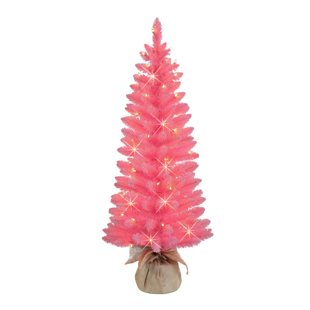 Gurtaran Lighted Pine Christmas Tree The Holiday Aisle®