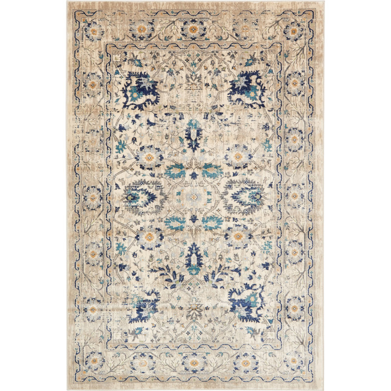 Tapis beige Wimpole, Rectangle 5 pi 1 po x 8 pi