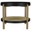 Table de bout ronde Benson (table incluse seulement)