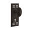 Craftsman Plate with Decorative Keyhole and Victorian Door Knob-1397704254-1392674196