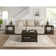 Spinelli 3PC Occasional Table Set In Cherry-Square Lift-Top Coffee Table & Two End Table