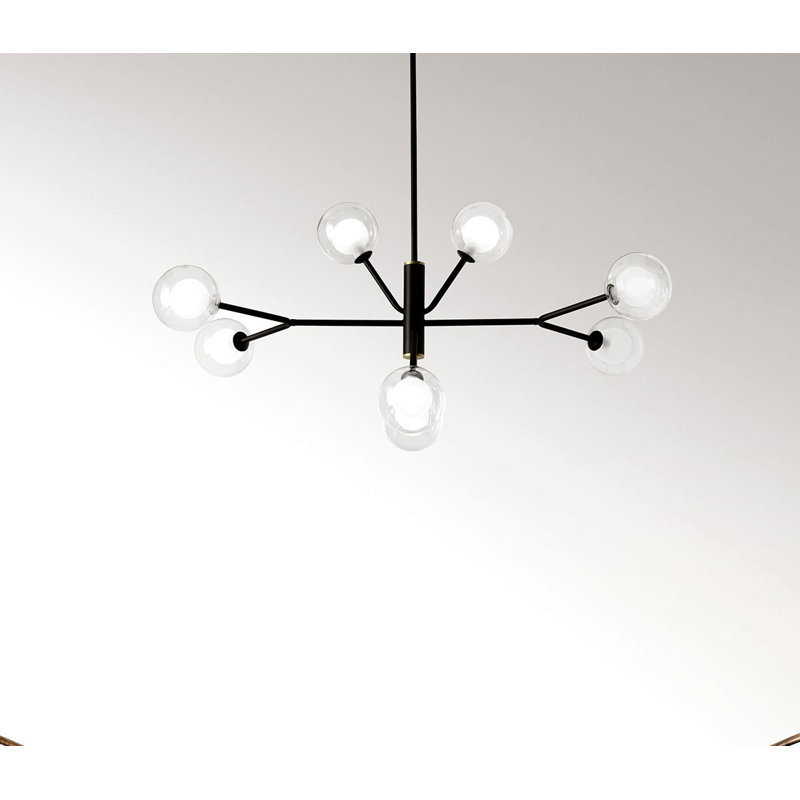 Cheryll 8 - Light Black Kitchen Island Pendant