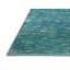Tapis abstrait bleu sarcelle-208204154