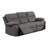 LosPalmos 86'' Faux Leather Reclining Sofa-1659463983