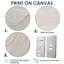 Clate - Beige Printed Wall Art 2-Pieces-114691768-114691776-114691777