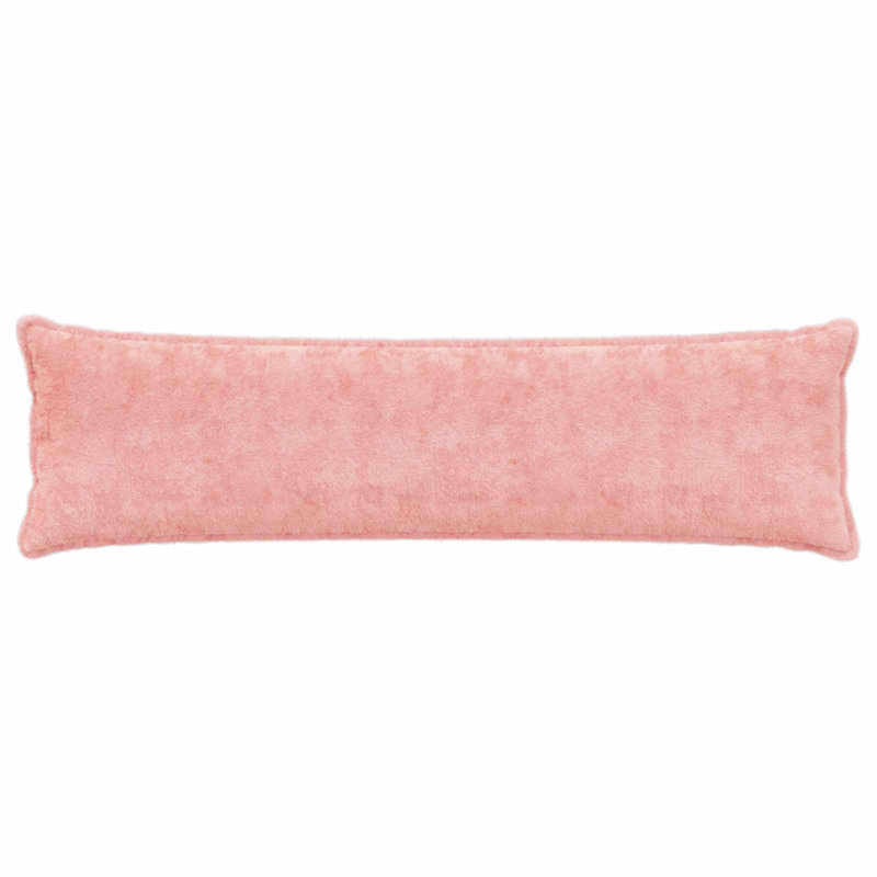 Cream Cushion Cover, Pink, Rectangle 40cm H x 145cm W