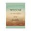 Wisdom Outweighs Wealth - Wrapped Canvas Print-527980100