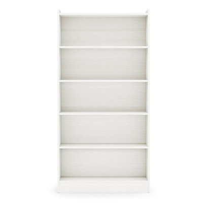 70.87" 6-Tier Modern Black Library Bookshelf With Storage For Living Room, Office, Bedroom