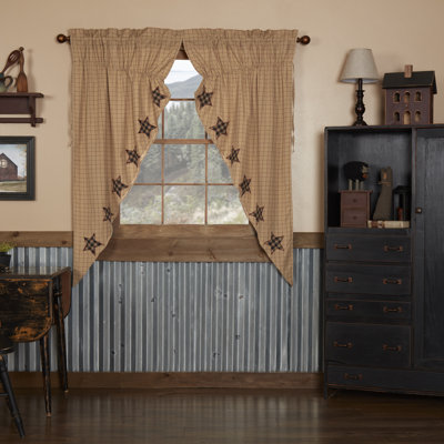 Authier 100% Cotton Room Darkening Curtain Panel Pair