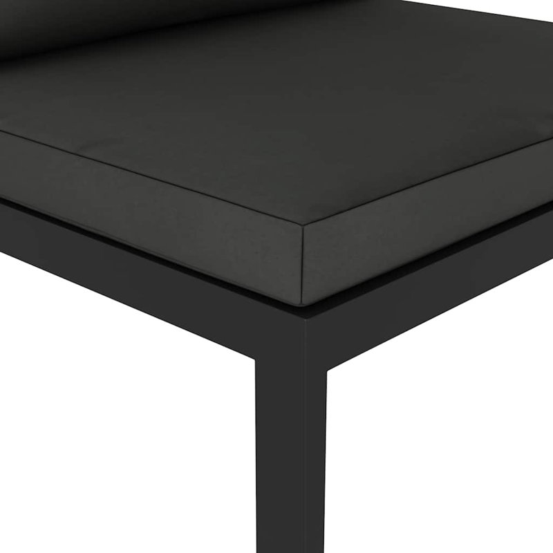 Ensemble de conversation à assise profonde avec coussins 1 pièce