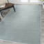 Tapis bleu uni à poils courts Arzel-1645556227
