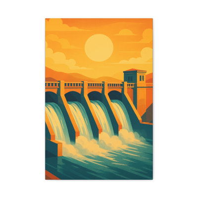 Apel Single Picture Frame Print on Canvas