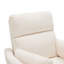 Fauteuil inclinable électrique en velours côtelé de 36,6 po de largeur avec port USB-881855056