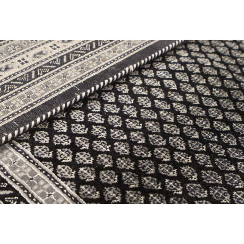 Wool Paisley Area Rug, Rectangle 9'11" x 13'10"