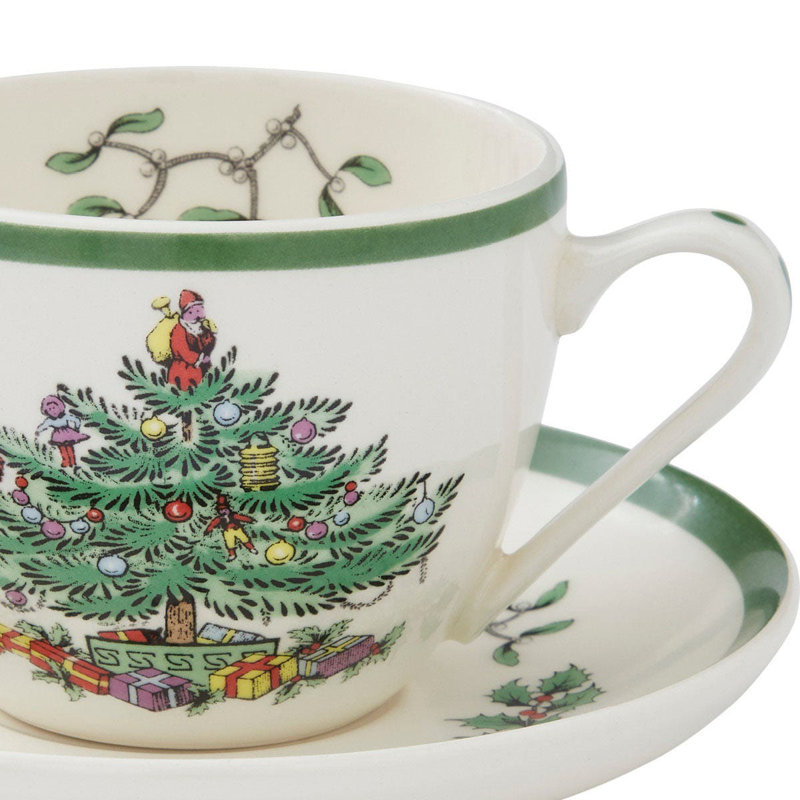 Tasse à thé et soucoupe 7 oz