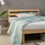 Structure de lit plateforme en bois massif 35 po avec tête de lit Zinus Robin-75302091