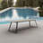 Rectangular Concrete Outdoor Dining Table