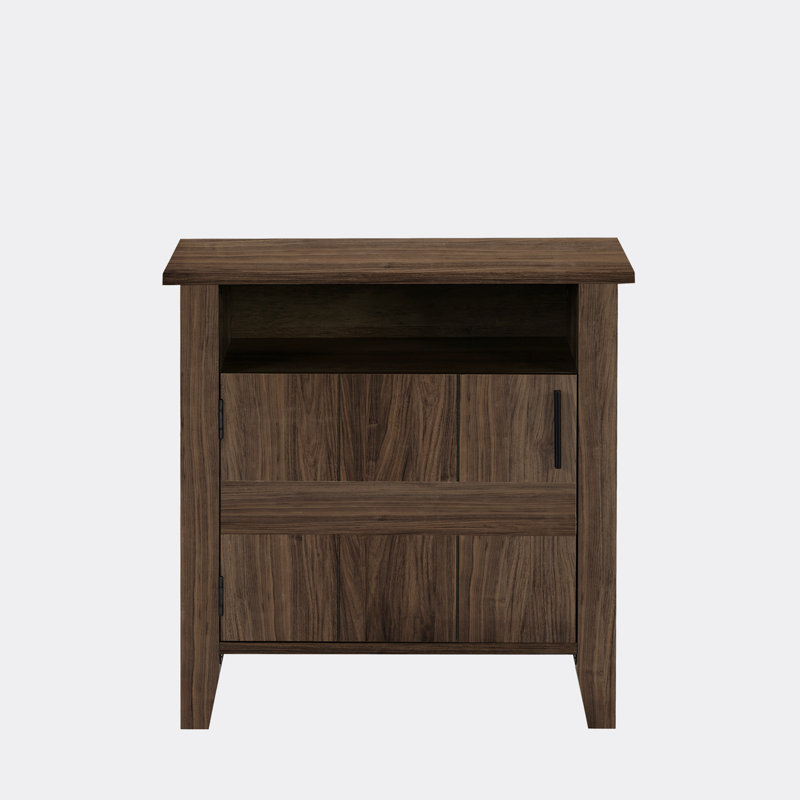 Table de chevet Cerrato, Brun
