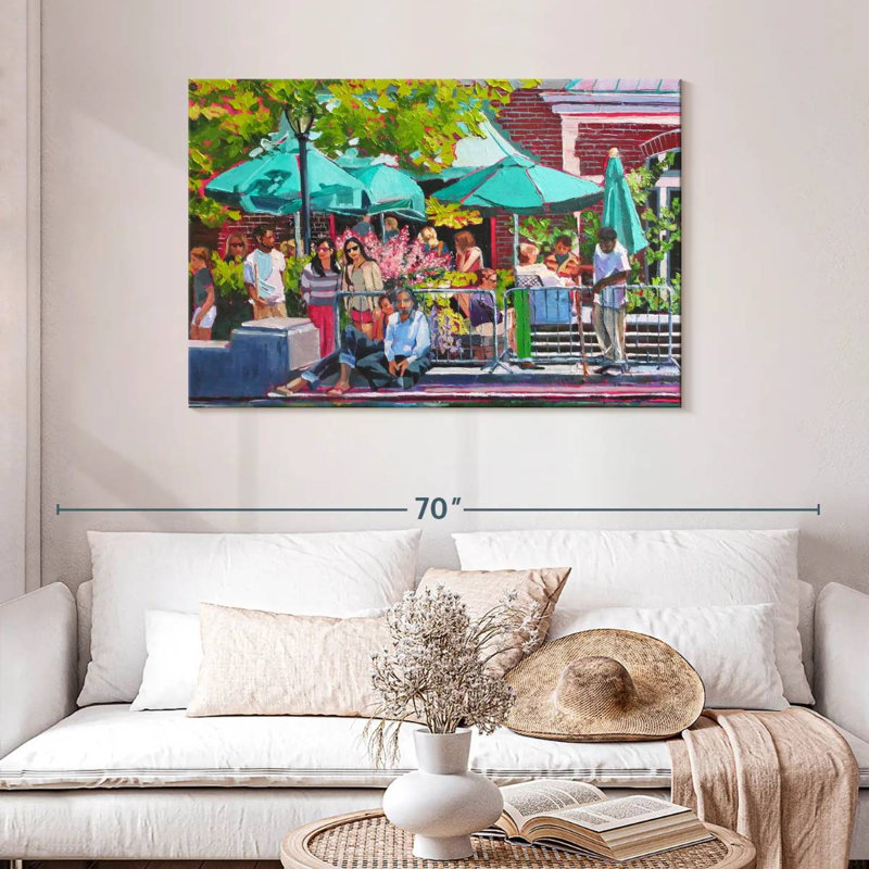 Kavia Summer In Central Park, 30" H x 45" W