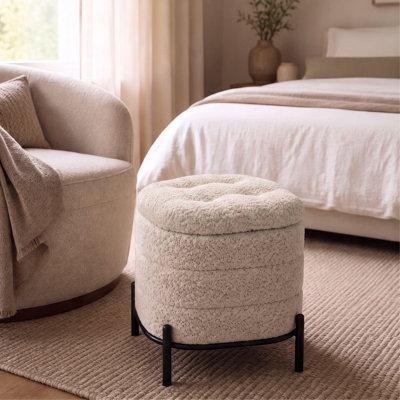 Luxe 38 Wide Ottoman