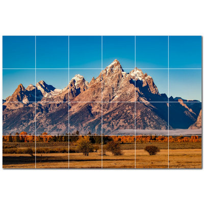 12'' x 12'' Satin Ceramic Decorative Mural