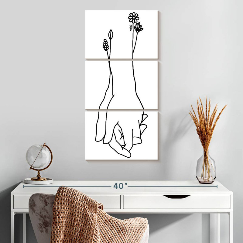 Floraison, H 32 po x l 15 po