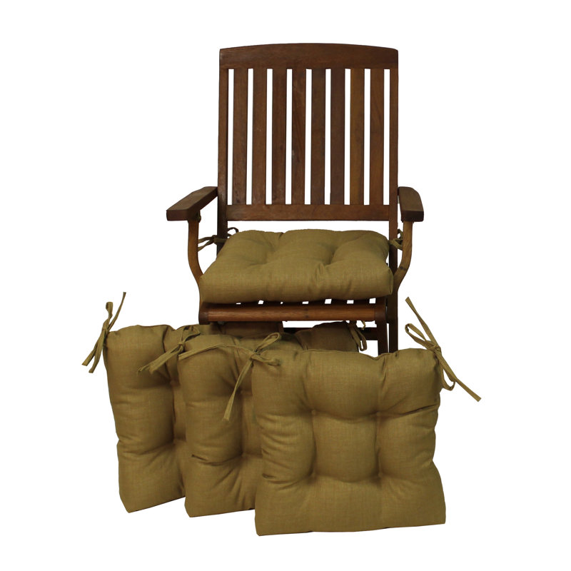 Outdoor 3.5'' Seat Cushion, Sandstone