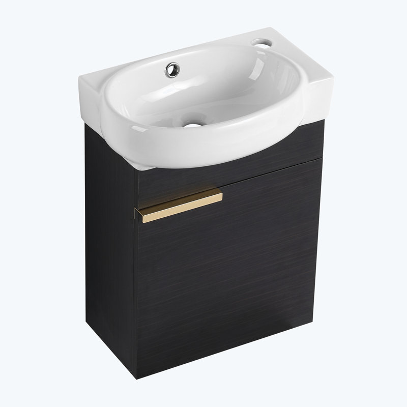 Ensemble de meuble-lavabo simple 16 po Gabey