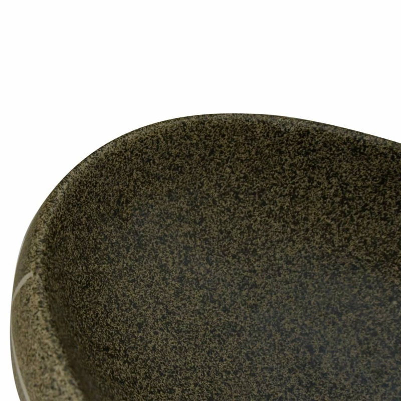 Latitude Run Adlan 59mm L x 40mm W Ceramic Oval Sink