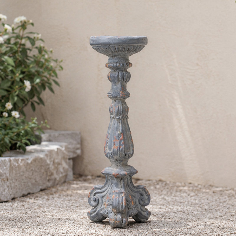Porte-bougie antique 22 po, statue de jardin MGO