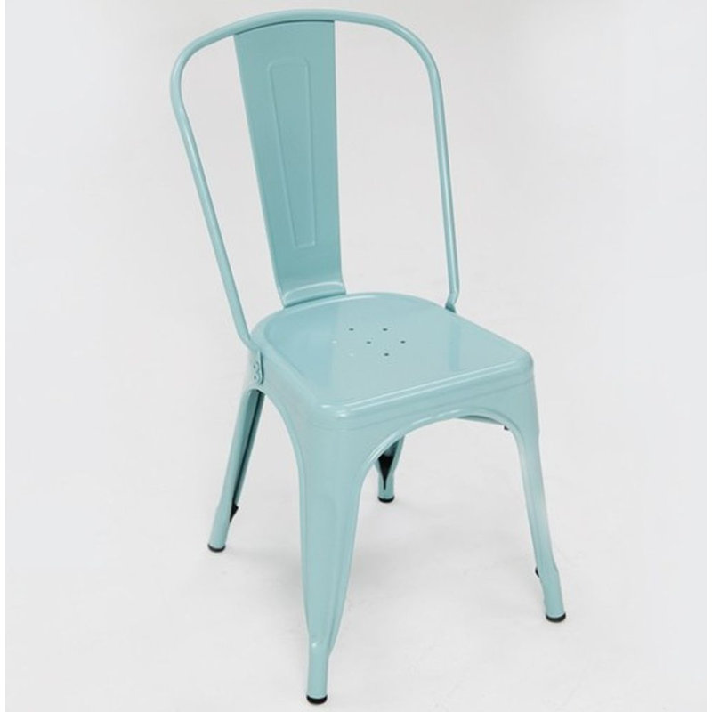 Chaise de patio empilable Hakana, Île bleue