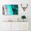 Above Atauro Island Painting - Wrapped Canvas-56659735