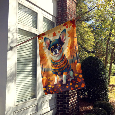 Drapeau de maison en polyester à double face H 40 po x l 28 po
