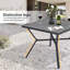 Ensemble repas d'extérieur carré L 36,8 po Beitris-1191205824