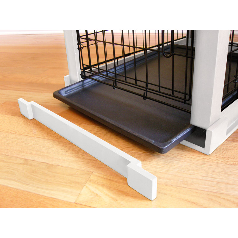 Aries Plastic Collapsible Pet Crate with 1 Door, Small (27.2" W x 20.71" D x 22.09" H)