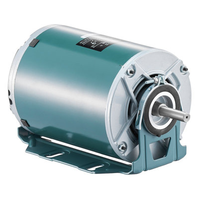 1/2HP Furnace Blower Motor 1720RPM, 115V 7.1A Belt Drive Blower Motor Single Phase - 0.5" Shaft Diameter, 1.6" Shaft Length, CW/CCW Rotation