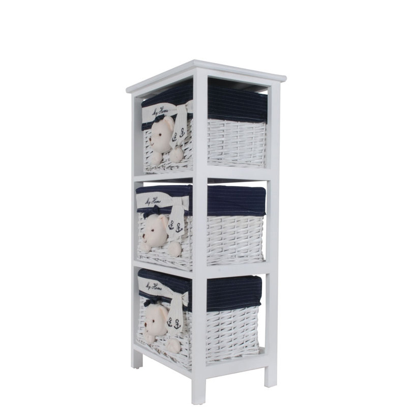 Commode de rangement 3 tiroirs Adhara, 3