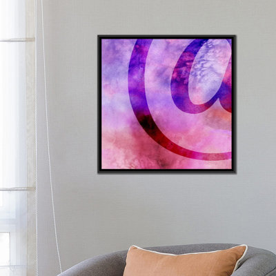 " Purplish At-Sign " by 5by5collective