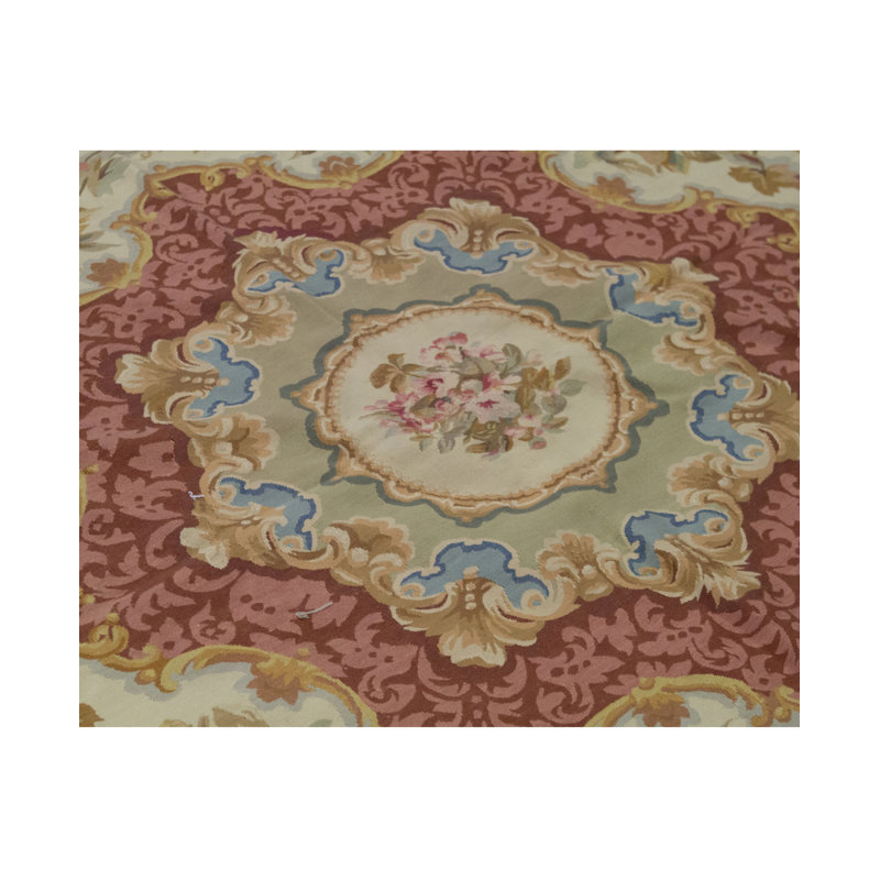 Aubusson Renaissance Wool Oriental Area Rug