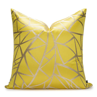 Colourfull Comfort Pillow Cover Yellow