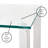 Stampley Glass Top End Table
