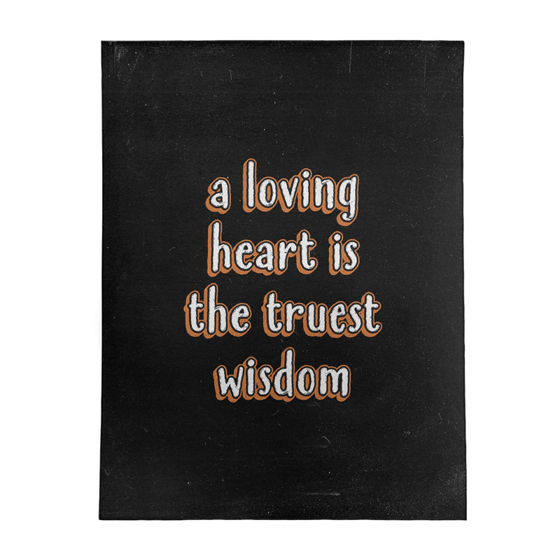Tapis en poly-tableau noir style "love quoted", Rectangle 8 pi x 10 pi