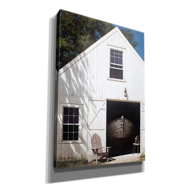 " The Barn " by Zhen-Huan Lu, 26" H x 18" W x 0.75" D