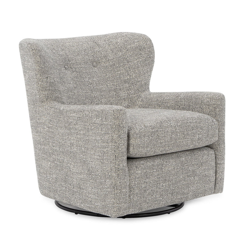Fauteuil oscillant pivotant Bendigo, Granit Performance Weave