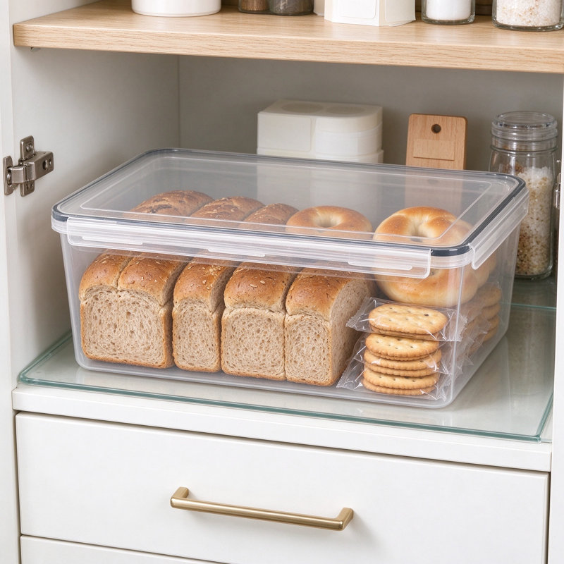 Plastic Food Storage Container - Set of Containers and Lids