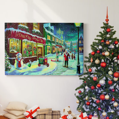 Christmas Holiday Arts - Gallery Wrapped Canvas XMA171358