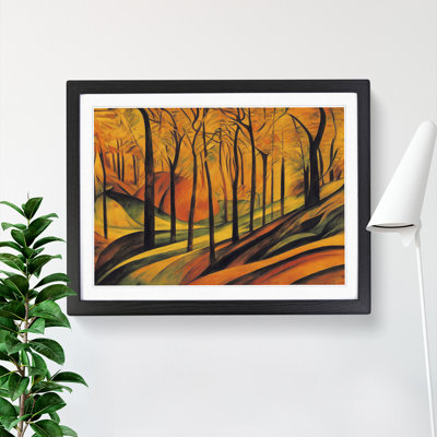 Ethereal Autumn Forest - Framed Print