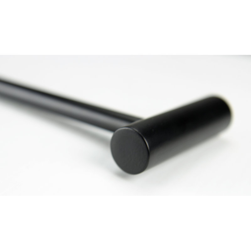 Barre à serviettes 24 po noir mat