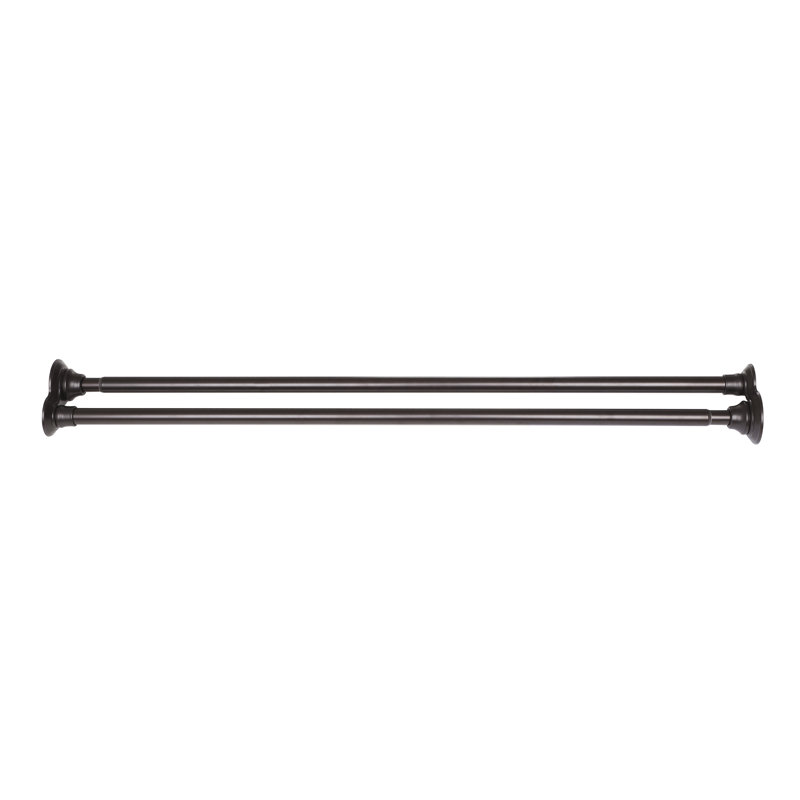Oil Rubbed Bronze Double Tension Shower Curtain Rod
