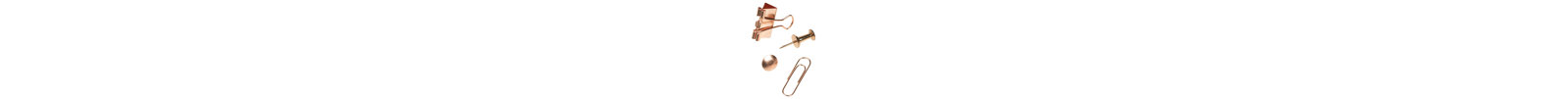 Madina 3 Piece Paper Clip Holder Set